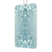 Blue Decorative Floral Air Freshener Autolufterfrischer (Links)