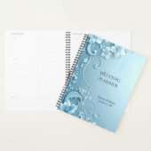 Blue Decorative Floral Planner Planer (Anzeige)