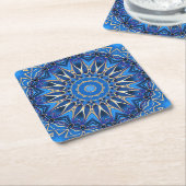 Blue Decorative Holiday Paper Untersetzer (angewinkelt)