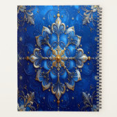 Blue Decorative Holiday Planer (Rückseite)