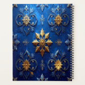 Blue Decorative Holiday Planner Planer (Rückseite)