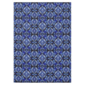 Blue Decorative Ornaments Holiday Tablecloth Tischdecke (Vorderseite)