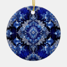 Blue Decorative Ornaments
