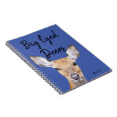 Blue Deer Fun Big Ideas Personal Notizblock (Rechte Seite)