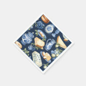 Blue Delft Tee Party Serviette (Ecke)