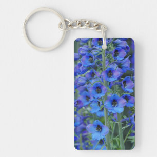 Blue Delphinias Schlüsselring