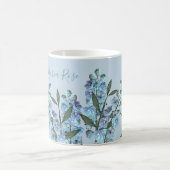 Blue Delphinium Coffee Tasse (Mittel)