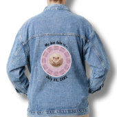 Blue Denim Jean Jacket Schwangerschaft Fälligkeits Jeansjacke