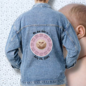Blue Denim Jean Jacket Schwangerschaft Fälligkeits Jeansjacke