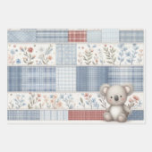 Blue Denim Koala Geschenkpapier Set (Vorderseite 3)