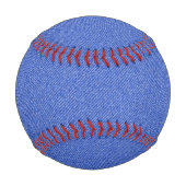 Blue Denim Look Custom Baseball (Vorderseite)