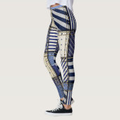 Blue Denim Patchwork Leggings (Links)