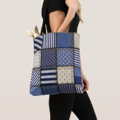 Blue Denim Patchwork Tasche (Von Nahem)