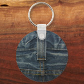 Blue Denim Schlüsselanhänger (Vorderseite)