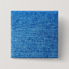 Blue Denim Texture Button