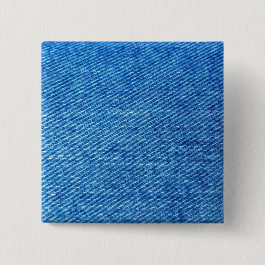 Blue Denim Texture Button (Vorderseite)