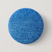 Blue Denim Texture Button (Vorderseite)