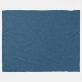 Blue Denim Texture, Fleecedecke (Vorderseite (Horizontal))