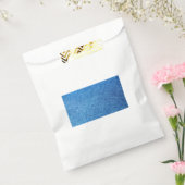 Blue Denim Texture Geschenktütchen (Versiegelt)