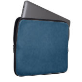 Blue Denim Texture, Laptopschutzhülle (Vorne Rechts)