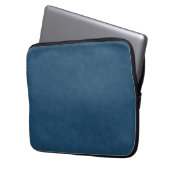 Blue Denim Texture, Laptopschutzhülle (Vorderseite Links)