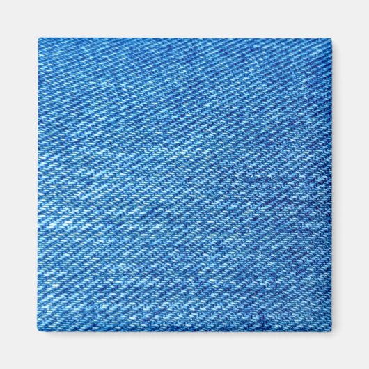 Blue Denim Texture Magnet (Vorne)