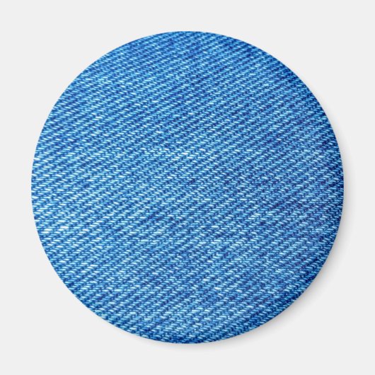 Blue Denim Texture Magnet (Vorne)