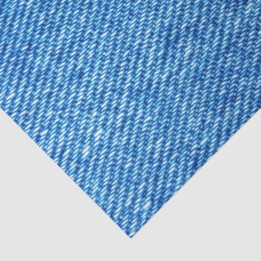 Blue Denim Texture Seidenpapier (Ausschnitt)