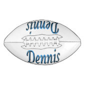 Blue Dennis Name, Football (Vorderseite)