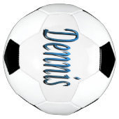 Blue Dennis Name, Fußball Ball (Gedreht)