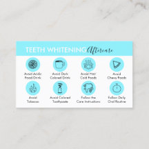 Blue Dentistry Teeth Whitening Aftercare Tipps