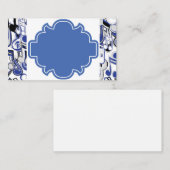 Blue Design Business Cards Visitenkarte (Vorne/Hinten)