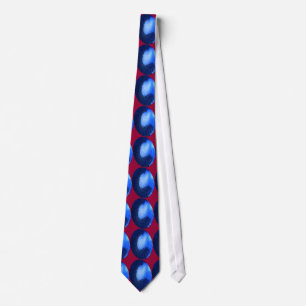 Blue Design-Krawatte Krawatte