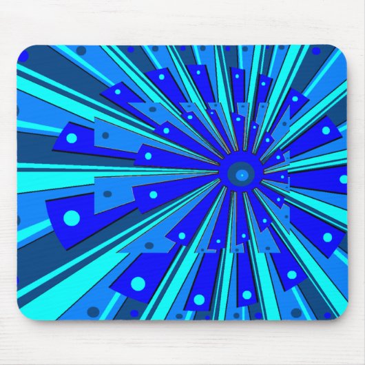 Blue Design Mousepad (Vorne)