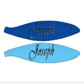 Blue Designed Joseph Name, Kids Basketball (Panele)
