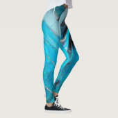 Blue Designer-Leggings Leggings (Rechts)