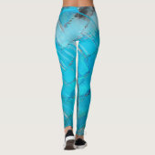 Blue Designer-Leggings Leggings (Rückseite)