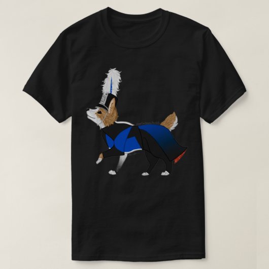 Blue Devils Drum und Bugle Corpsgi T-Shirt (Design vorne)
