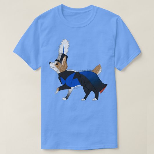 Blue Devils Drum und Bugle Corpsgi T-Shirt (Design vorne)