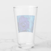 Blue Dewdrop-Rose Glas (Rückseite)