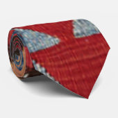 Blue Diamond Arrow Konya // 19. Jahrhundert Krawatte (Gerollt)