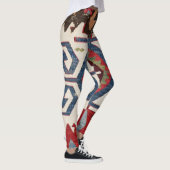 Blue Diamond Arrow Konya // 19. Jahrhundert Leggings (Rechts)