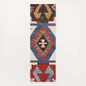 Blue Diamond Arrow Konya // 19. Jahrhundert Yogamatte (Rückseite)