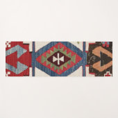 Blue Diamond Arrow Konya // 19. Jahrhundert Yogamatte (Vorderseite (Horizontal))