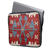 Blue Diamond Arrow Konya II 19. Jahrhundert Authen Laptopschutzhülle (Vorderseite Links)