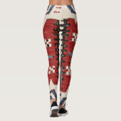 Blue Diamond Arrow Konya II 19. Jahrhundert Authen Leggings (Rückseite)