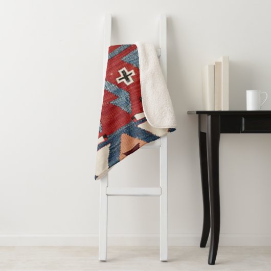 Blue Diamond Arrow Konya II Red Cowboy Sherpadecke (Beispiel)