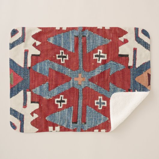 Blue Diamond Arrow Konya II Red Cowboy  Sherpadecke (Vorderseite (Horizontal))