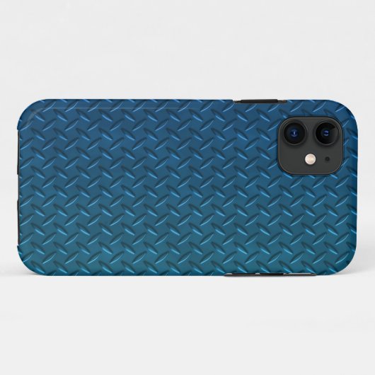 Blue Diamond Case-Mate iPhone Hülle (Rückseite (Horizontal))