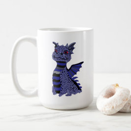 Blue Diamond Dragon Kaffeetasse